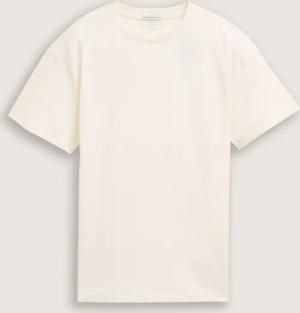 TOM TAILOR Jungen Oversize T-Shirt mit Rückenprint, weiß, Uni, Gr. 140