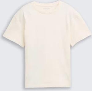 TOM TAILOR Jungen Oversize T-Shirt mit Rückenprint, weiß, Uni, Gr. 176