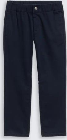 TOM TAILOR Jungen Slim Chino Hose mit Stretch, blau, Uni, Gr. 116