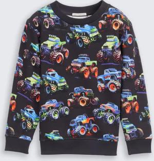 TOM TAILOR Jungen Sweatshirt mit Allover-Print, grau, Print, Gr. 92/98