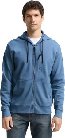 TOM TAILOR Kapuzensweatjacke mit Taschen