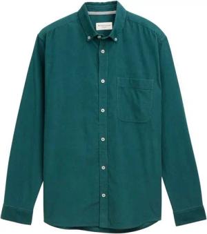 TOM TAILOR Kurzarmshirt soft corduroy shirt