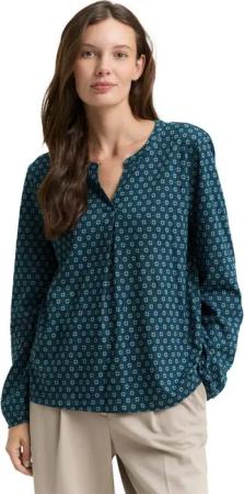 TOM TAILOR Langarmbluse mit grafischem Muster