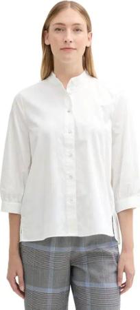 TOM TAILOR Langarmbluse mit Raffung