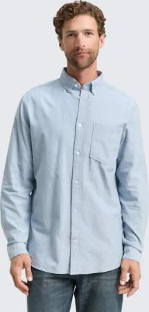 TOM TAILOR Langarmhemd Blusen & Shirts Regular Fit Hemd mit Brusttasche