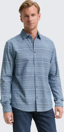 TOM TAILOR Langarmhemd Blusen & Shirts Regular Fit Hemd mit Streifenmuster