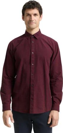 TOM TAILOR Langarmhemd mit Karomuster