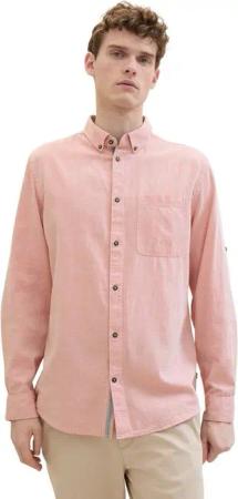 TOM TAILOR Langarmhemd mit Knopfleiste