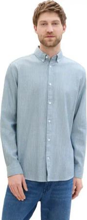 TOM TAILOR Langarmhemd mit Struktur