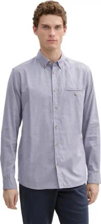 TOM TAILOR Langarmhemd mit Struktur