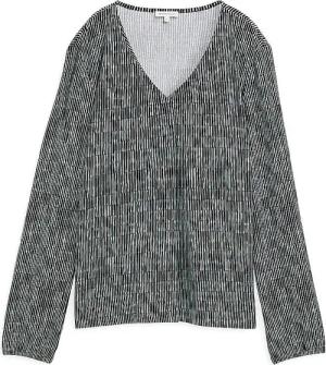 TOM TAILOR Langarmshirt  dunkelgrün | XXL