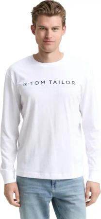 TOM TAILOR Langarmshirt mit Logo Print