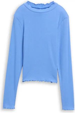 TOM TAILOR Langarmshirt mit Rippstruktur