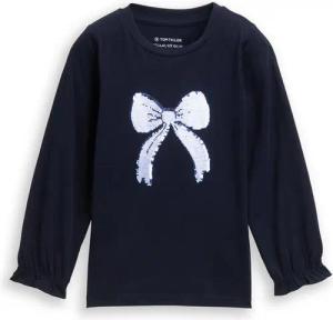 TOM TAILOR Langarmshirt mit Wendepailletten