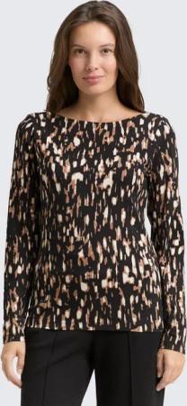 TOM TAILOR Langarmshirt T-Shirt Langarmshirt mit Muster