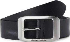 TOM TAILOR Ledergürtel Belts TTAMY Ledergürtel mit eckiger Dornschließe