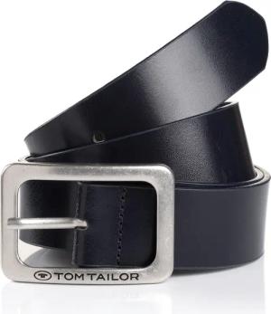 TOM TAILOR Ledergürtel "TTEVE" 4 cm breiter Damen Ledergürtel, kalssiches Must-Have