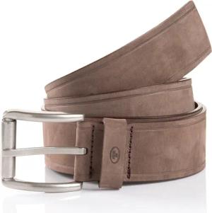 TOM TAILOR Ledergürtel "TTJAY" mit silberfarbener Schließe