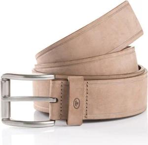 TOM TAILOR Ledergürtel TTJAY mit silberfarbener Schließe