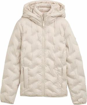 TOM TAILOR Leisteppjacke  beige | L