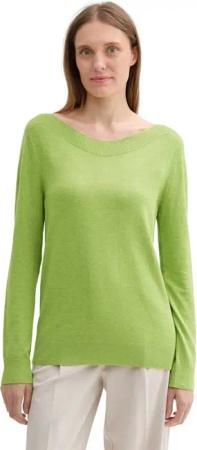 TOM TAILOR Longpullover mit Rippbündchen