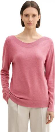 TOM TAILOR Longpullover mit Rippbündchen