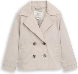 TOM TAILOR Mädchen Jacke  beige | 116-122