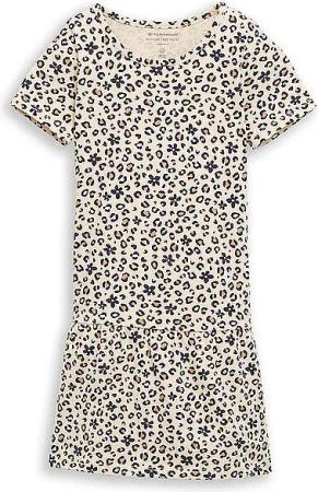 TOM TAILOR Mädchen Kleid  weiss | 104-110