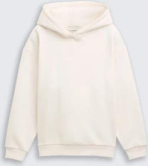 TOM TAILOR Mädchen Oversize Hoodie Sweatshirt mit Rückenprint, braun, Uni, Gr. 128