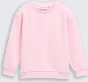 TOM TAILOR Mädchen Oversize Sweatshirt mit Stickerei, bunt, Uni, Gr. 128/134