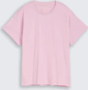 TOM TAILOR Mädchen Oversize T-Shirt mit Rückenprint, rosa, Uni, Gr. 164