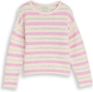 TOM TAILOR Mädchen Pullover creme | 104-110