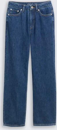 TOM TAILOR Mädchen Straight Jeans, blau, Uni, Gr. 128