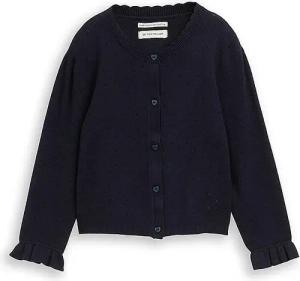 TOM TAILOR Mädchen Strickjacke  dunkelblau | 116-122