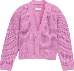 TOM TAILOR Mädchen Strickjacke  pink | 128-134