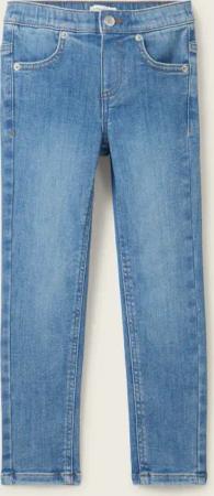 TOM TAILOR Mädchen Treggings Hose im Denim-Look, blau, Uni, Gr. 92