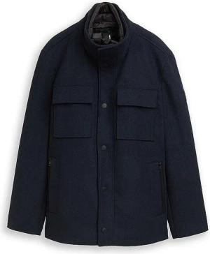 TOM TAILOR Mantel 2-in-1 dunkelblau | XXXL
