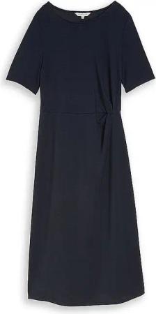 TOM TAILOR Midikleid  dunkelblau | 42