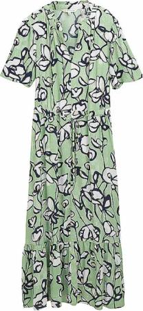 TOM TAILOR Midikleid  hellgrün | 40