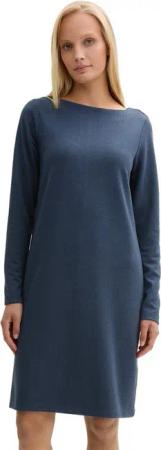 TOM TAILOR Midikleid mit U-Boot-Ausschnitt