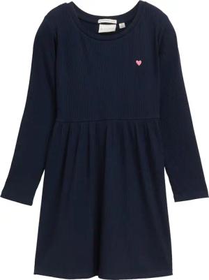 TOM TAILOR Midikleid Ohne Taschen in Ripp-Optik, mit Stretch