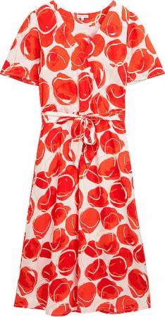 TOM TAILOR Midikleid  orange | 34