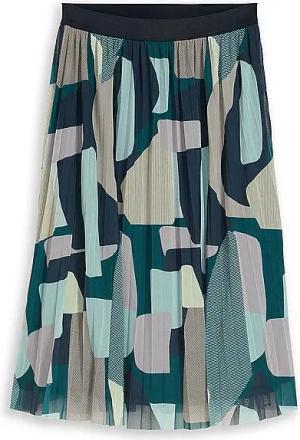 TOM TAILOR Midirock  dunkelgrün | 40