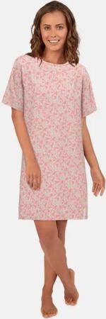 TOM TAILOR Nachthemd Westport mit Print, Kurzarm, Rundhalsausschnitt, Baumwollmix, bequem, weich