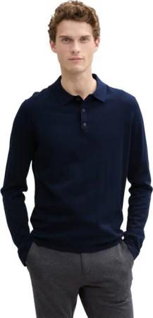 TOM TAILOR Polokragenpullover mit Seide