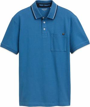 TOM TAILOR Poloshirt blau | S