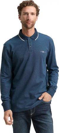 TOM TAILOR Poloshirt  blau | S