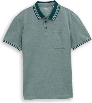 TOM TAILOR Poloshirt  dunkelgrün | M