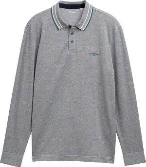 TOM TAILOR Poloshirt  grau | L