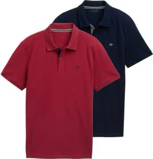 TOM TAILOR Poloshirt (Packung, 2-tlg) im Doppelpack